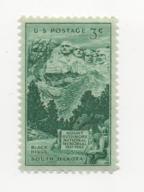 1011 Mount Rushmore 3 cent MNH  