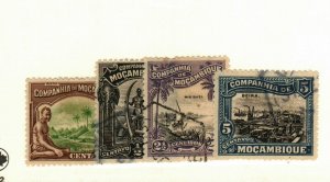 Mozambique Company #108-9, 115, 120 used