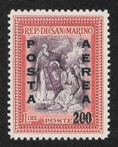 San Marino Scott C56 MNHOG - 1948 #264 Surcharged - SCV $60.00 for NH