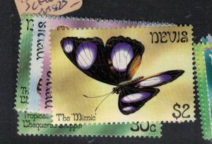 Nevis Butterflies SC 146-9 MNH (5evv)