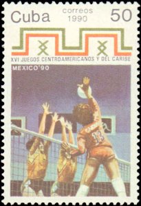 Cuba #3284-3286, Complete Set(3), 1990, Sports, Never Hinged