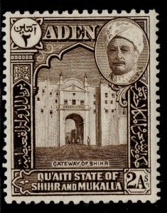 ADEN - Qu'aiti GVI SG5, 2a sepia, M MINT.