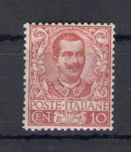 1901 Italy - Kingdom, No. 71, 10 cent vcarminio, Excellent Centered - MNH**