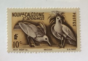 New Caledonia 1948  Scott 276 MH - 10c, Kagus