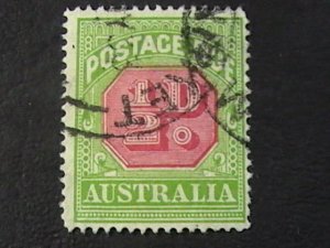 AUSTRALIA # J50-USED---POSTAGE DUE---1923