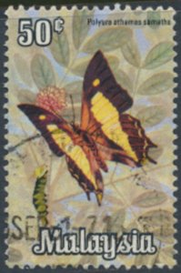 Malaysia    SC# 68  Used     Butterflies  see details & scans