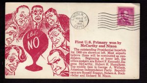 NH Primary McCarthy Richard Nixon LBJ Lyndon Johnson Lincoln New Hampshire