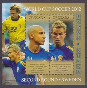 2002 Grenada 5156-5157/B692 2002 FIFA World Cup in Japan and Korea 6,00 €