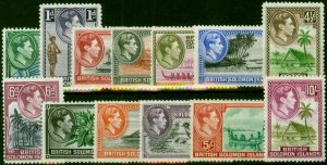 British Solomon Islands 1939-42 Set of 13 SG60-72 Fine & Fresh VLMM