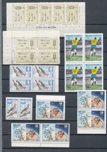 BRAZIL Mid/Modern MNH Unused +Blocks (Apx 220 Stamps  TK836