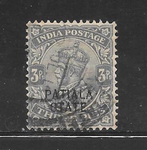 India Patiala Scott #43 Used Single