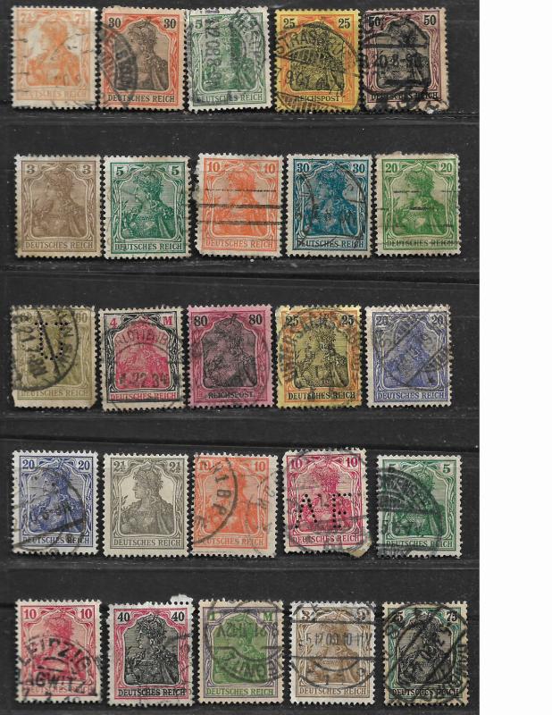 COLLECTION LOT OF 266 GERMANY AND GDR CLEARANCE 8 SCAN