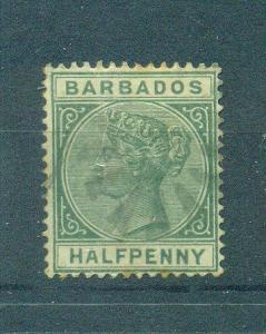 Barbados sc# 60 (2) used cat value $2.25
