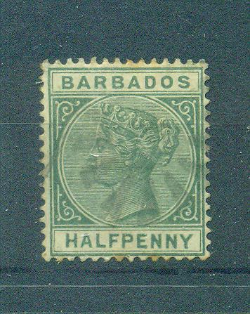 Barbados sc# 60 (2) used cat value $2.25