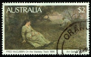 Australia #575  Used - Painting by Fred McCubbin (1981)