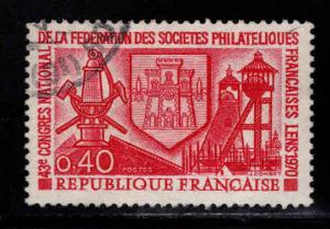 FRANCE Scott 1277 Used 1970 philatelic society stamp