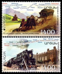 2020 Karabakh Republic of Artsakh 220-221 Europe CEPT / Ancient postal routes