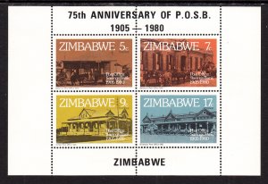 Zimbabwe 437a Souvenir Sheet MNH VF