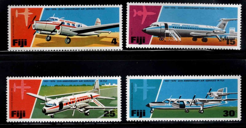 FIJI Scott 367-370 MNH** Plane stamp set