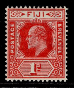 FIJI EDVII SG119, 1d red, NH MINT. Cat £23.