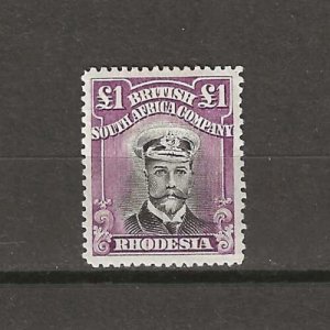 RHODESIA 1922/24 SG 311a MINT