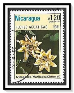 Nicaragua #1116 Aquatic Flowers CTO