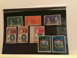 St Helena mounted mint and mint never hinged  stamps R21755