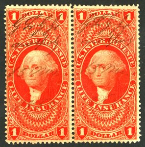 U.S. #R71c USED PAIR