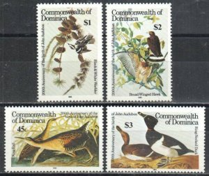 Dominica Stamp 891-894  - Birds