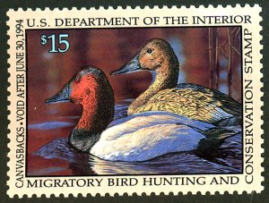 U.S. #RW60 MINT OG NH