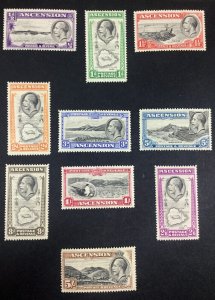 MOMEN: ASCENSION SG #21-30 1934 MINT OG NH £120+ LOT #68151