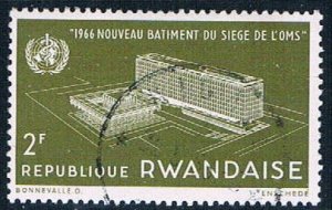 Rwanda 161 Used Opening of WHO HQ (R0284)