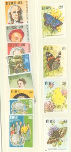 Ireland #612/625  Single (Butterflies)