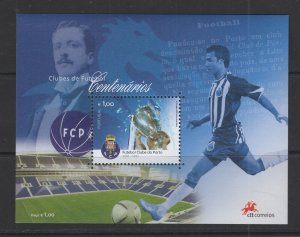 Portugal #2789-91  (2005 Portuguese Soccer Teams sheets) VFMNH CV $6.50