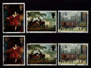 Great Britain 1967 British Paintings (1st Series), Set [Unused/Used]