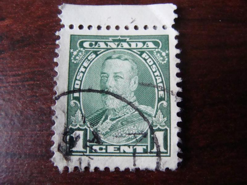 Canada 217 USED 1935 King George V, Pictorial Issue 1¢