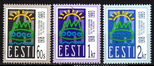 Estonia 238-40 mnh set