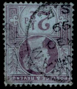 SG201Wi, 2½d purple/blue, USED, CDS. Cat £1250.