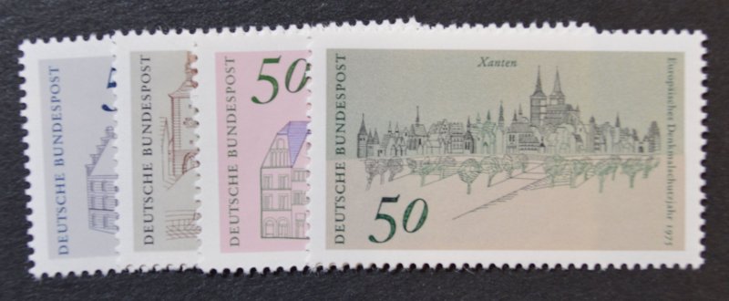 Germany Sc # 1196-1199, VF MNH