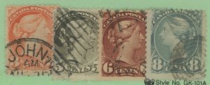 Canada #41-44b Used Single (Queen)