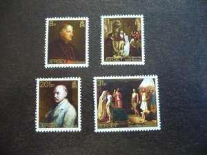 Stamps - Jersey - Scott# 316-319 - Mint Never Hinged Set of 4 Stamps