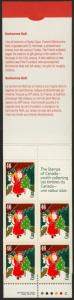 Canada 134a Booklet BK135b MNH Christmas, Bonhomme Noel