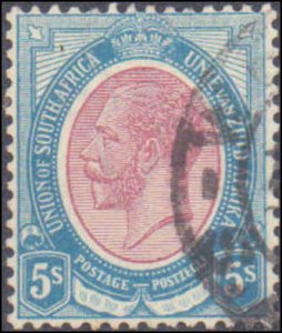 South Africa #14, Incomplete Set, 1913-1924, Used