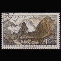 CZECHOSLOVAKIA 1957 - Scott# 822 Natl.Park 1.25k Used