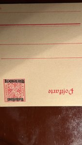 postal stationery card (Ganzsache)