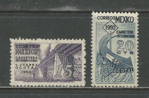 Mexico Scott catalog # 868-869 Unused Hinged See Desc