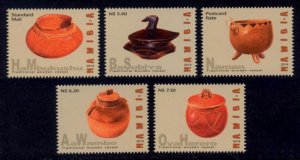 Namibia Sc# 1275-9 MNH Traditional Wooden Vessels