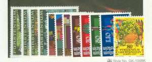 Liechtenstein #697-707/709 Mint (NH) Single (Complete Set)