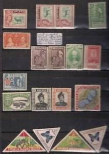 Malaysia, Brunei & British Borneo Stamp Collection