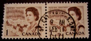 Canada #454 CDS Cancel St Catharines, ON {ebhs141}